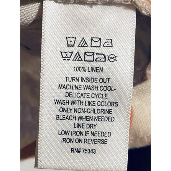 Joie Blazer Womens Medium Garden Floral Linen One Button Closure Cottagecore - Picture 5 of 5